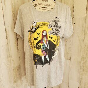 NWT DISNEY TIM BURTON THE NIGHTMARE BEFORE CHRISTMAS GRAPHIC T-SHIRT